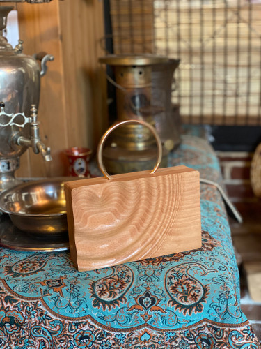 کیف چوبی دستساز زنانه