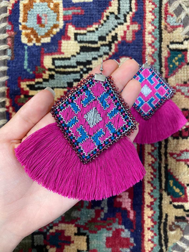 سوزندوزی دستدوز بسیار تمیز و خوش دوخت